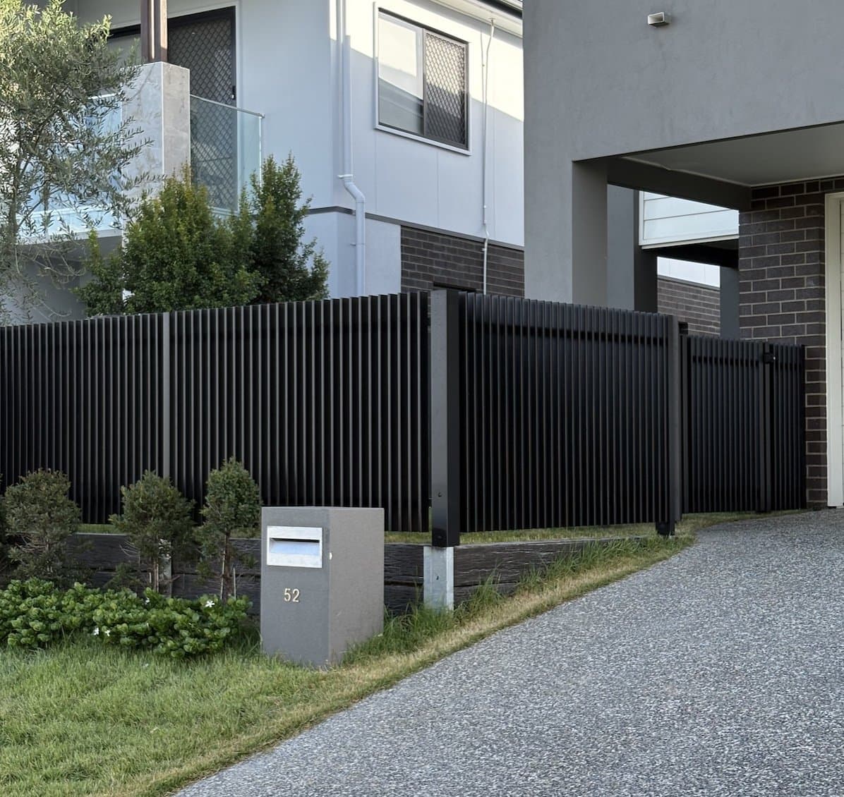 RL Fencing batten fencing installation