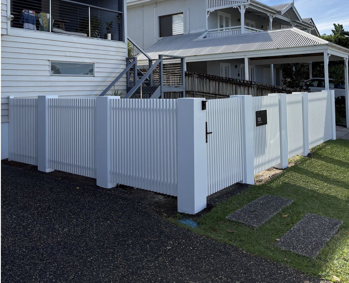 RL Fencing pedestrian gate installation
