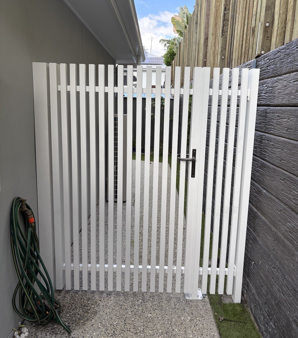 RL Fencing pedestrian gate installation